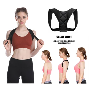 

2020 New Brace Support Belt Adjustable Back Posture Corrector Clavicle Spine Back Shoulder Lumbar Posture Correction