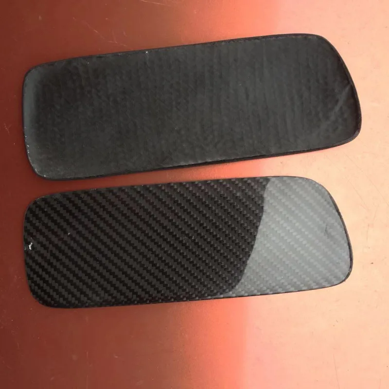 Free shipping for 1993-1998 Supra MKIV mk4 JZ80 TRD Style Spoiler End Caps(Pair) Carbon fiber