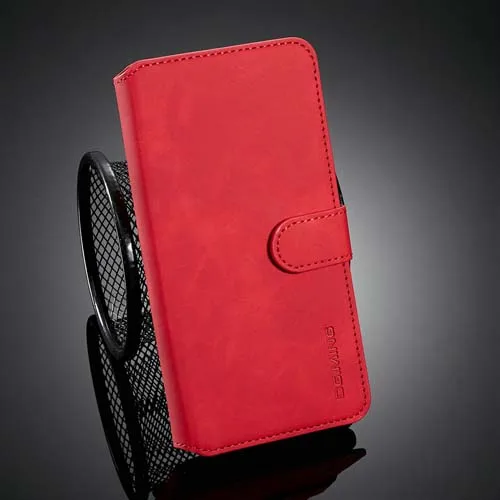 Чехол для Xiao mi Red mi K20 mi 9T 9T Pro, роскошный противоударный флип-чехол из кожи, Мягкая силиконовая задняя крышка для Red mi K20 Pro Fundas - Цвет: Красный