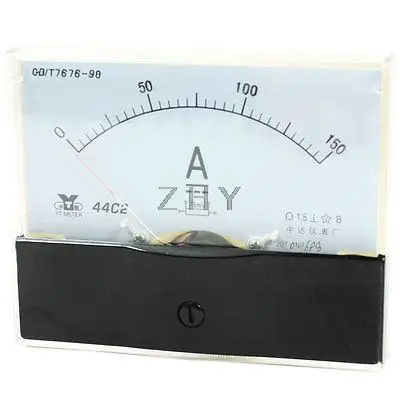 

Measurement Tool Analog Panel Ammeter Gauge DC 0 - 150A Measuring Range
