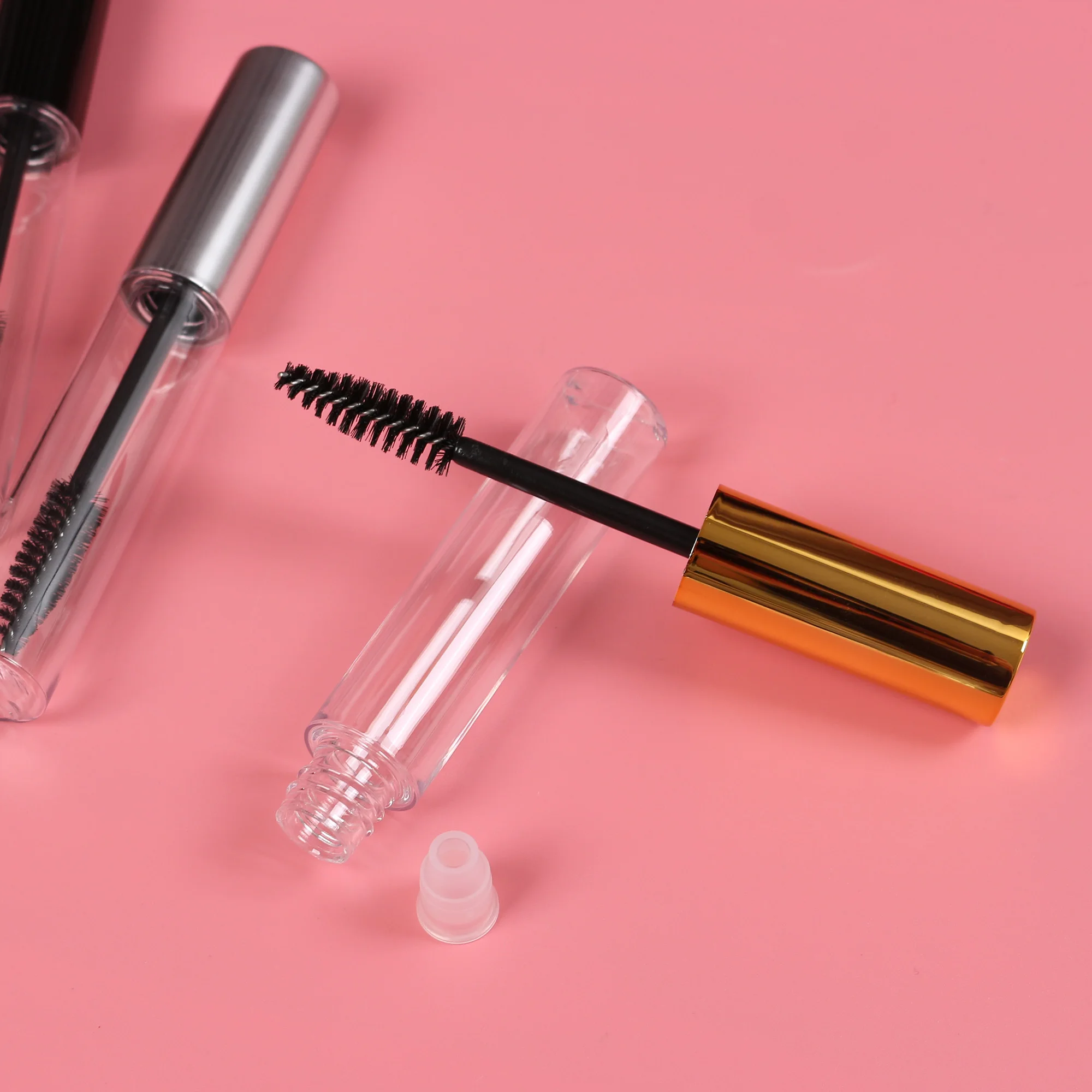 10mlEmptyMascaraTubeEyelashVialLiquidBottleContainerWith9