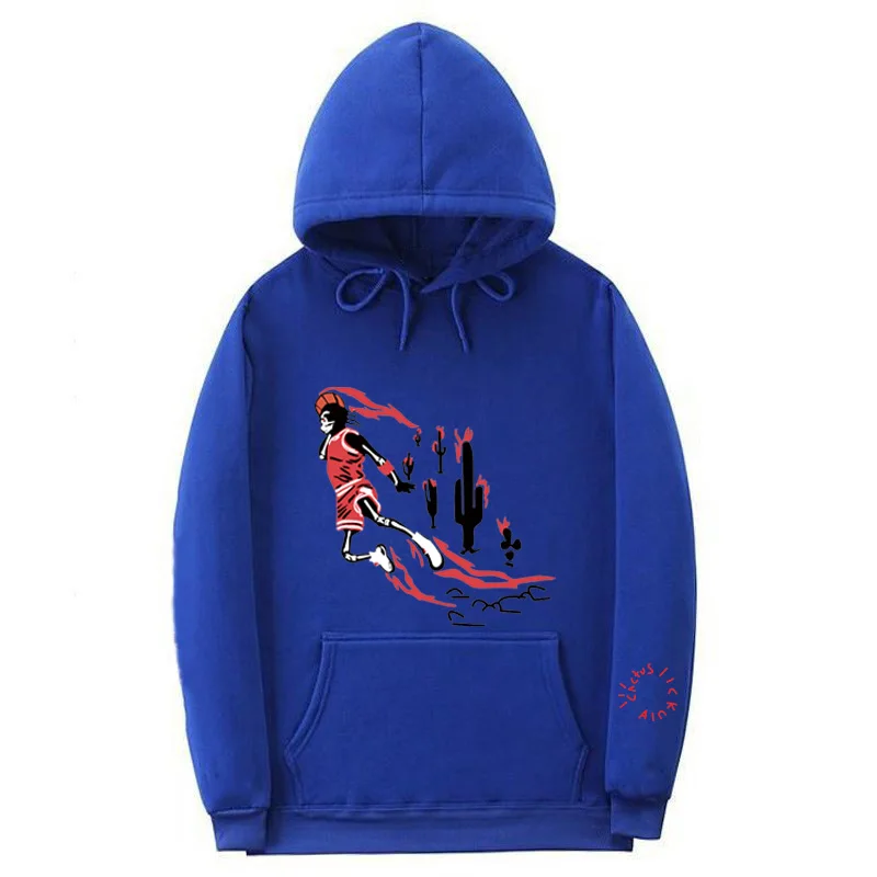 19SS Travis Scotts Hoodies Men Women Jordan X Travis Scotts Hoodie Sweatshirt Cotton Swag Print Cactus Jack Hooded Hoody - Цвет: 7