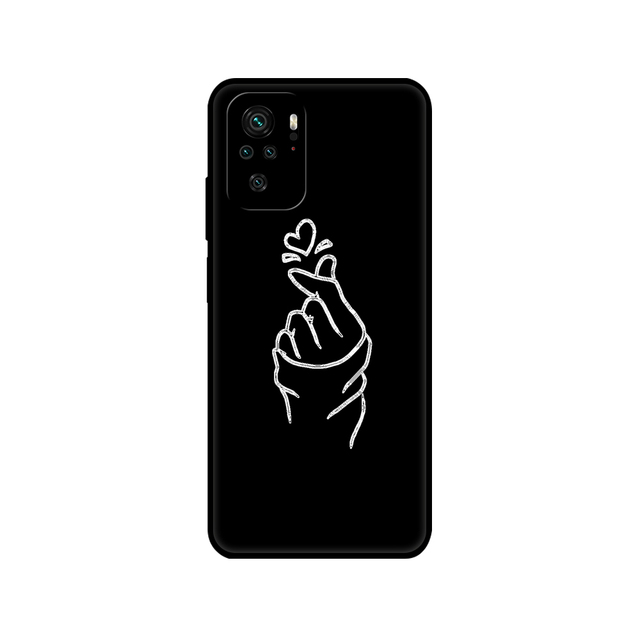 Xiaomi Redmi Note 10 Case 4G 5G Back cover For Redmi Note 10 Pro Phone Cover on Redmi Note 10S bumper silicon black tpu case