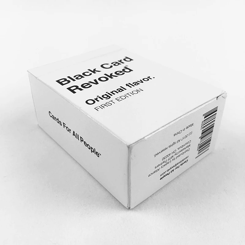 

Table Games Cards Black Card Revoked Board Game Parent-child Interactive Family Children's Adult Puzzle Gift