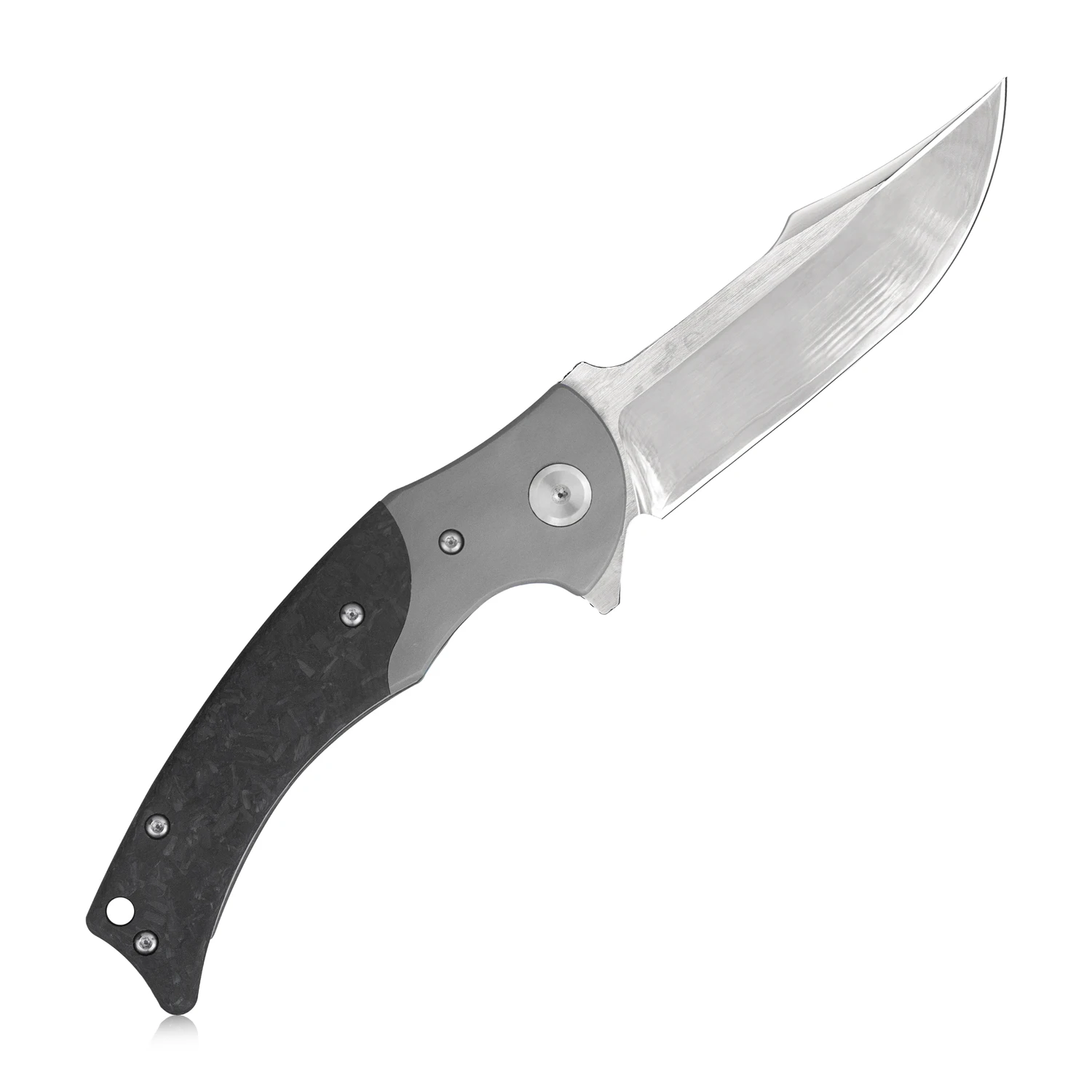 Kubey DM902 складной нож с ручкой из титанового сплава