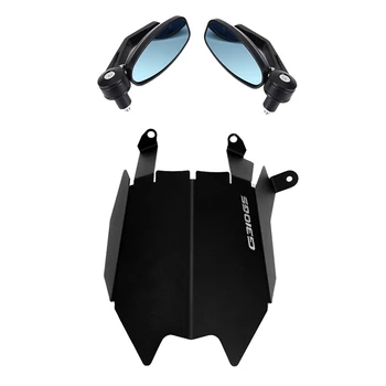 

1pcs Motorcycle Rear Tire Wheel CNC Aluminum Rear Fender & 2pcs Motorcycle 7/8 Inch Handle Bar End Rearview Side Mirrors