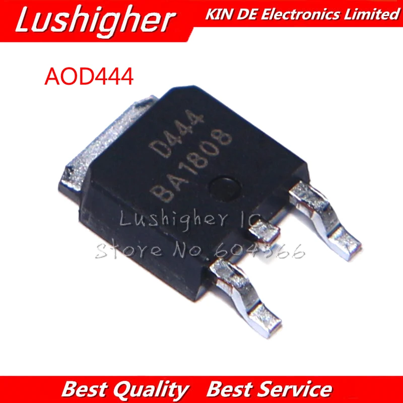 100PCS AOD444 TO252 D444 TO-252 SMD | Электронные компоненты и принадлежности