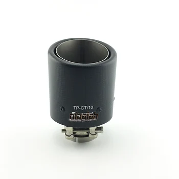 

Universal Car Carbon Fiber Exhaust Tips 63mm-101mm Automobiles Stainless Steel Exhaust Pipe Tip