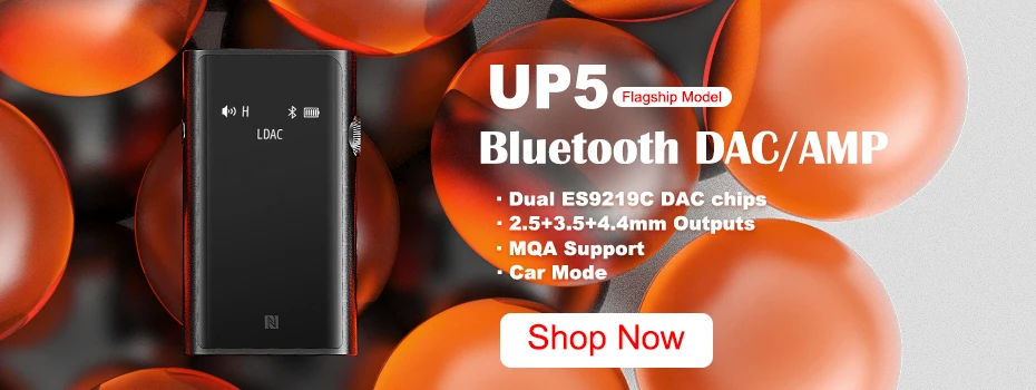 Shanling UP5 MQA Bluetooth USB DAC AMP 