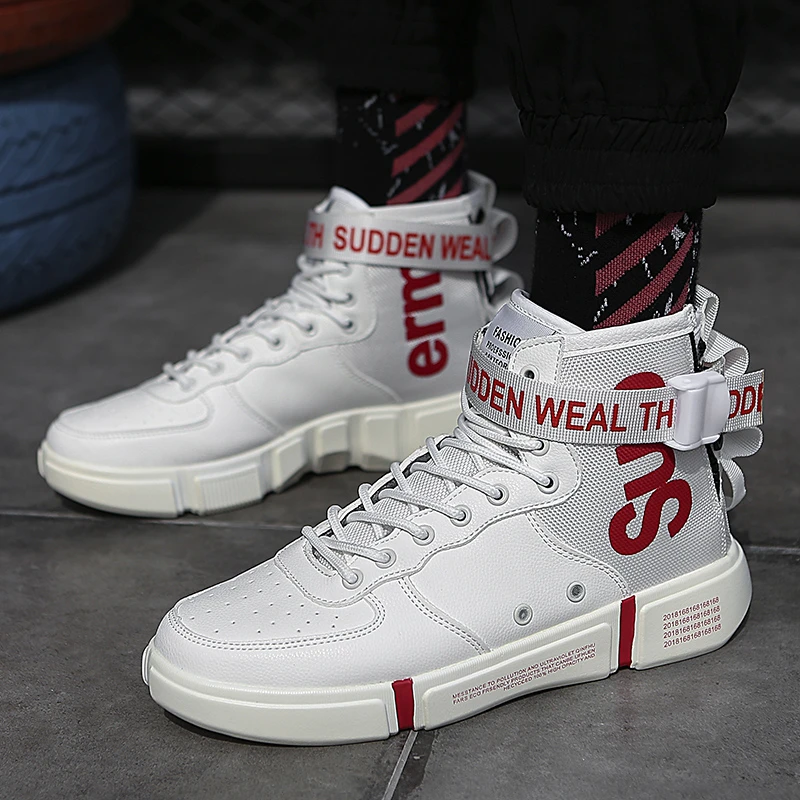 warm high top sneakers