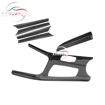 

For BMW X4 F26 15-17 & X3 F25 15-17 High-equipped 6x 100% Carbon Fiber Panel Gear Shift Full Frame Cover Trim