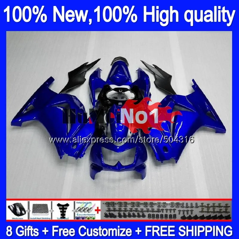 Kit For KAWASAKI EX250 ZX250 R EX250R Gloss blue 10MC.16 ZX EX 250 250R ZX250R 2008 2009 2010 2011 2012 08 09 10 11 12 Fairing Kit For KAWASAKI EX250 ZX250 R EX250R Gloss blue 10MC.16 ZX EX 250 250R ZX250R 2008 2009 2010 2011 2012 08 09 10 11 12 Fairing