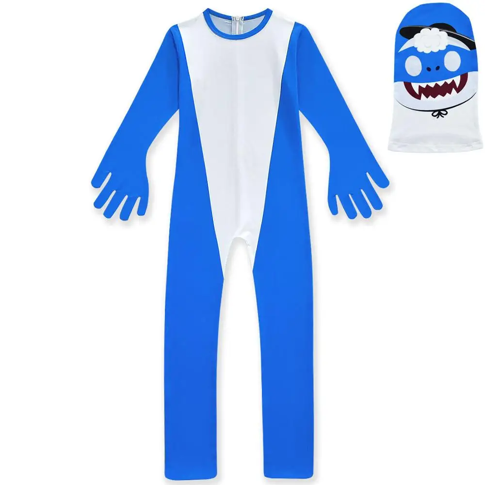 

Kids Boys Girls Clothes Set Baby Shark Onesies Halloween Cosplay Party Jumpsuit Costume Roupa Toddler Clothing Children Outfits