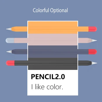 

Protective Safety Case For Apple Pencil 1 2 Anti-lost Anti-Shock Slilicone Sleeve Cover For ipad Tablet touch pencil 2 1 Kits