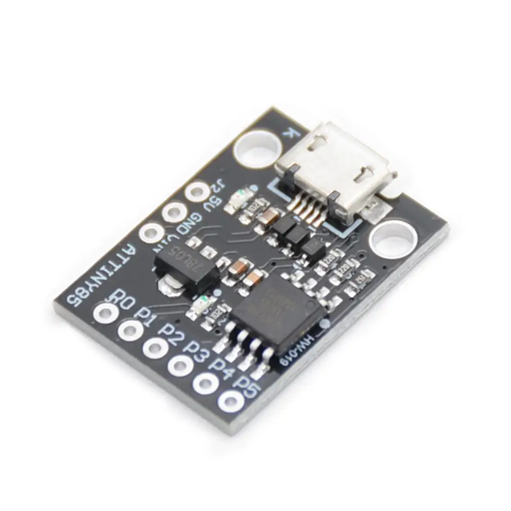 Макетная плата ATtiny ATtiny85 Micro USB 10 шт./лот модуль для микроконтроллера низкой