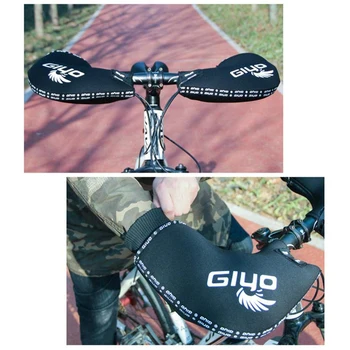 

GIYO Mountain Bike Handlebar Mitts Winter Warm Cycling Gloves Bicycle Thickening Windproof Warm Riding Cold Gloves
