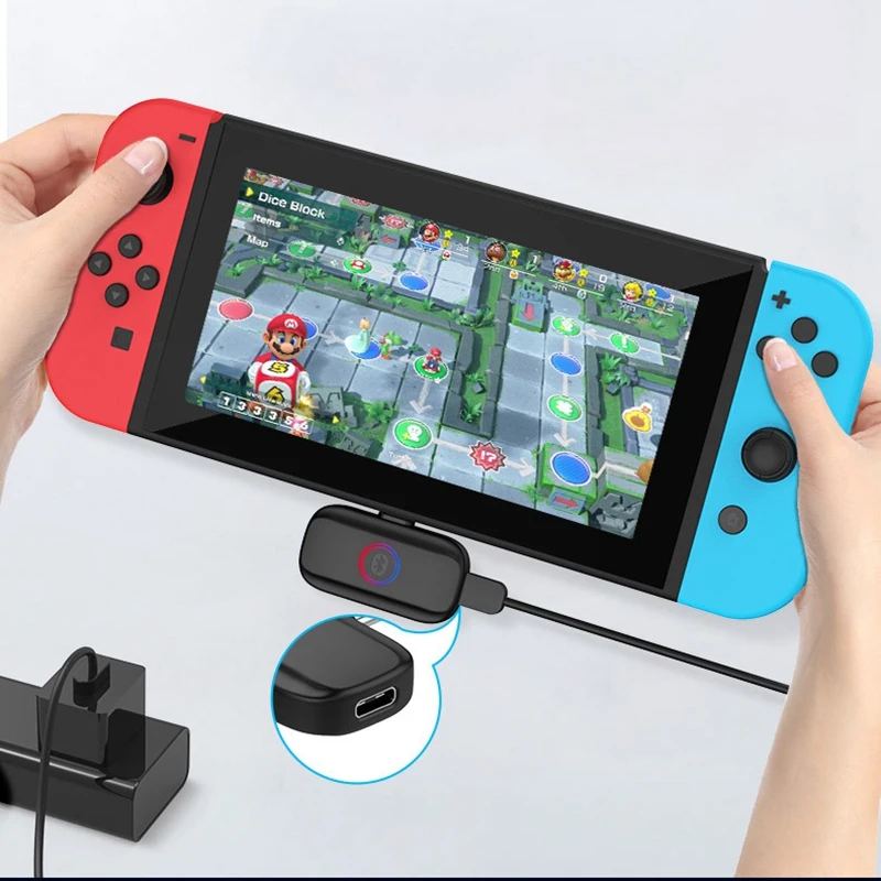 Wireless Bluetooth o Transmitter USB PD2 0 Adapter for Nintendo Switch Compatible with Bose Sony TWS Headphones