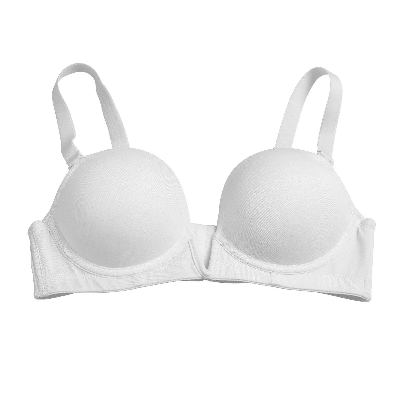 Generic Vgplay Deep Plunge Women Bra Thick Padded Low-Cut Bras For Women  Push Up Underwear Clear Straps Bra For Wedding Dress V Shape @ Best Price  Online