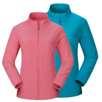 

New Products Outdoor Single Layer Raincoat Jacket Summer Thin Section Men's Windproof Breathable Elasticity Coat Women's