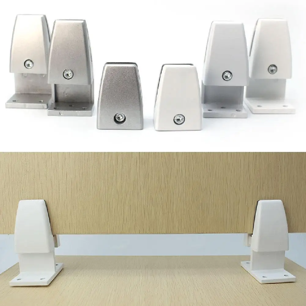 1Pc Durable Lightweight Aluminum Alloy Desk Screen Clip Hardware Furniture Glass Baffle Fixing Clamp Easy Installation | Обустройство