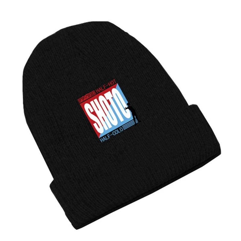 10 Японский аниме My Hero Academy Осенняя шапка, зимняя теплая вязаная шапка Skullies Beanie, шапка для косплея, шапка s - Цвет: 10