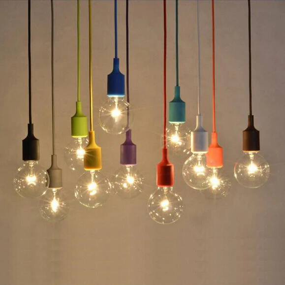 

modern Personality bar colorful pendant lamp display clothes store