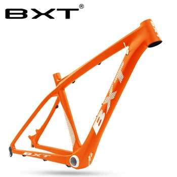 

New Full Carbon kids bike bicycle frame 26er Carbon mtb Frame 3K 14" mountain bike BB92 carbon frame quick release 135*9mm
