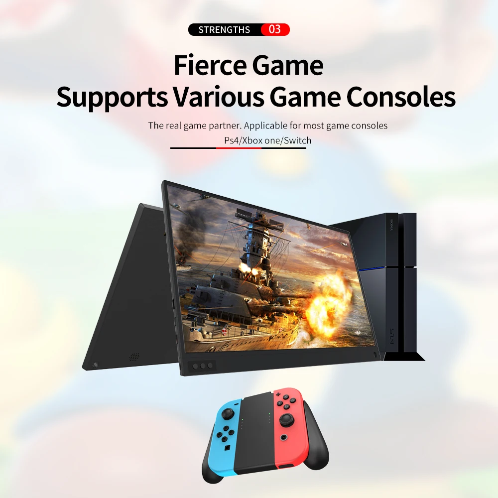 Тонкий портативный hd монитор T bao 15 6 дюйма type c hdmi для ПК ноутбука телефона xbox switch и