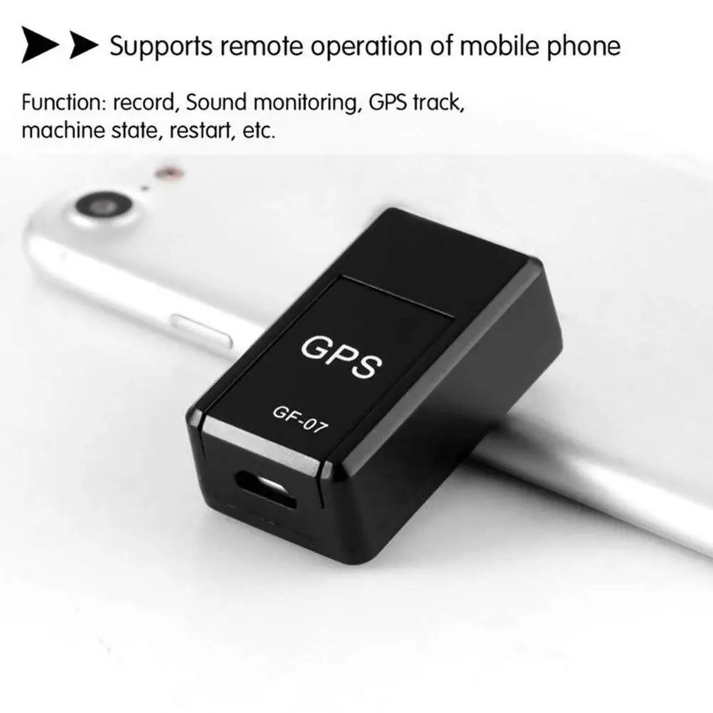

GF-07 GPS Permanent Magnetic Mini GPS Trackers SOS Tracking Devices For Vehicle Car Child Location Trackers Locator Systems