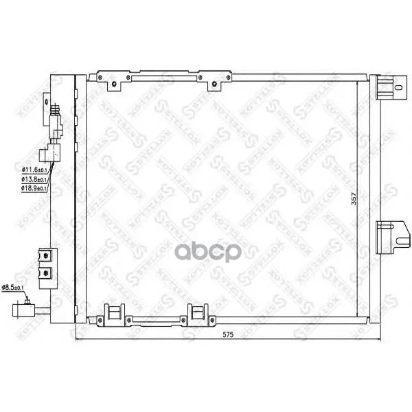 10-45015-Sx_=Ns94384=Ola5251=Gr925234 [09119176]!Радиатор Конд