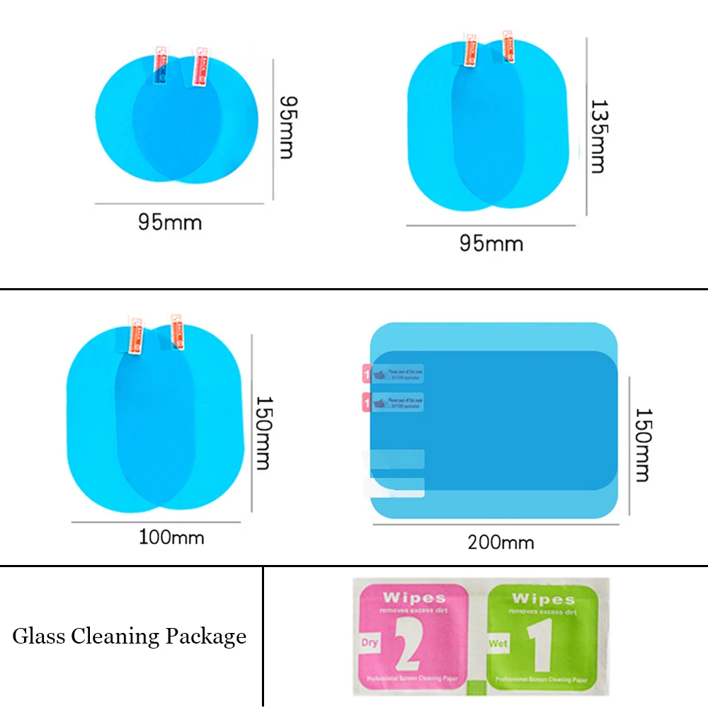 Car Rearview Mirror Protective Anti Fog Car Mirror Window