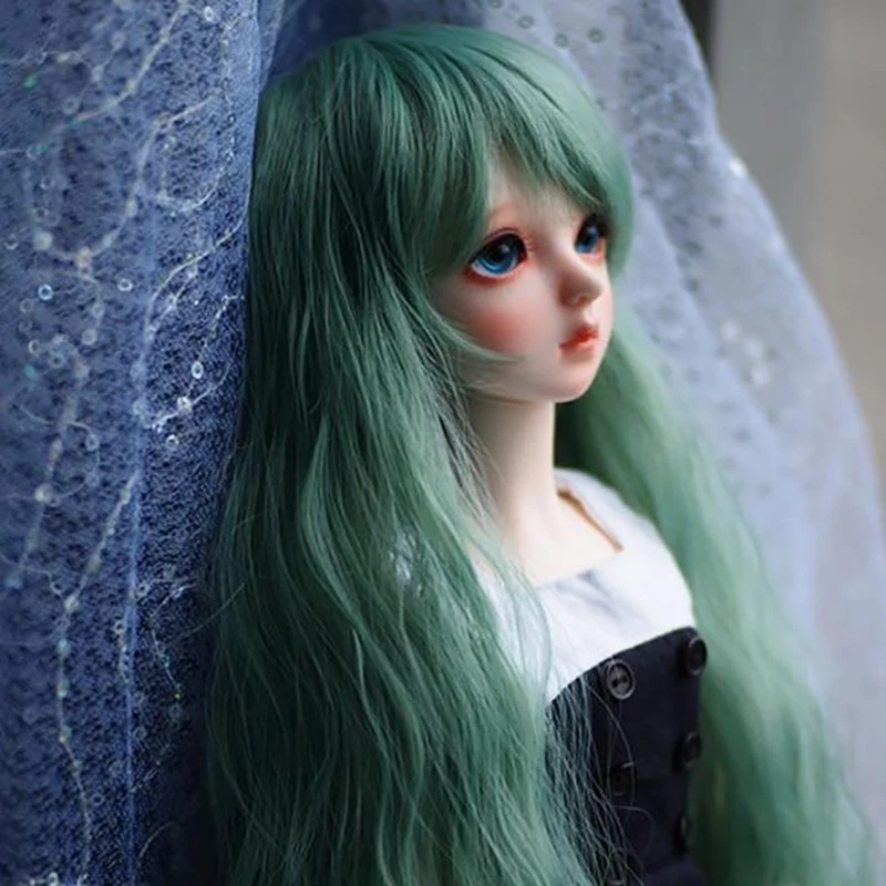 Bybrana bjd парик с длинными кудрявыми волосами волос 1/3 1/4 1/6 1/8 для куклы