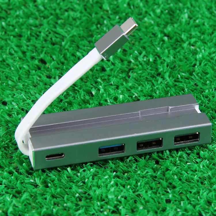 Мульти 3 сплиттера USB3.0 Расширение концентратор USB C выход Dex док-станция для MacBook, Surface Pro 6 PC Компьютерные аксессуары USB концентратор
