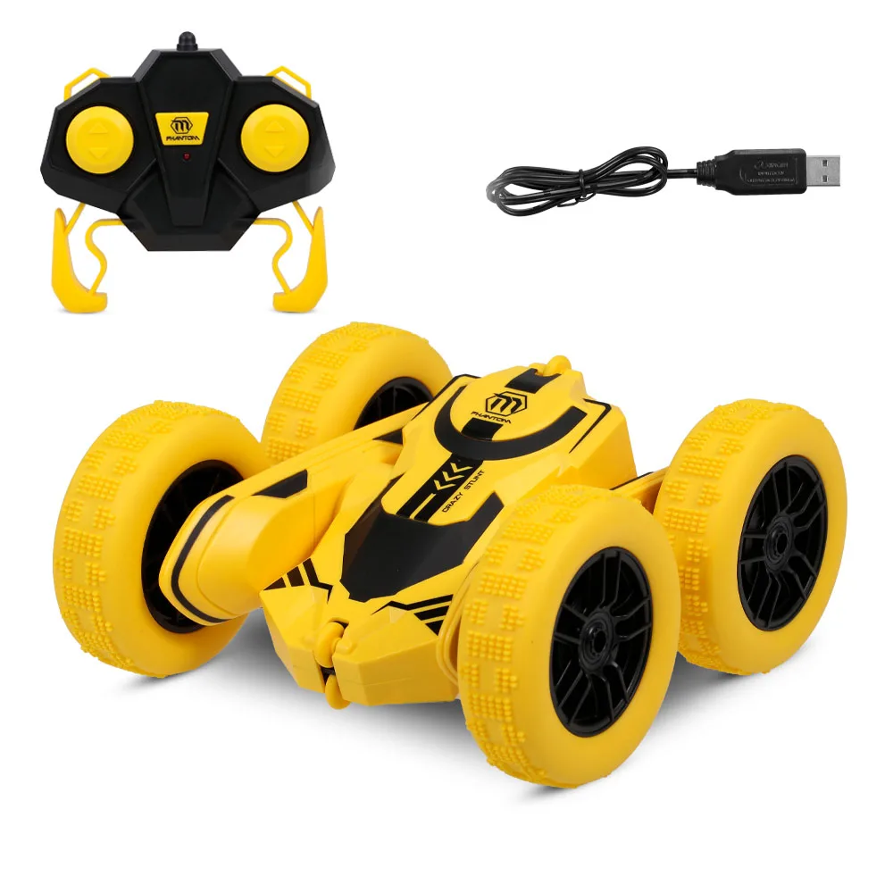 

1/28 2.4GHz RC Stunt Car Tumbling Crawler Vehicle 360 Degree Flips Double Sided Rotating Tumbling with Battery Mini RC Car