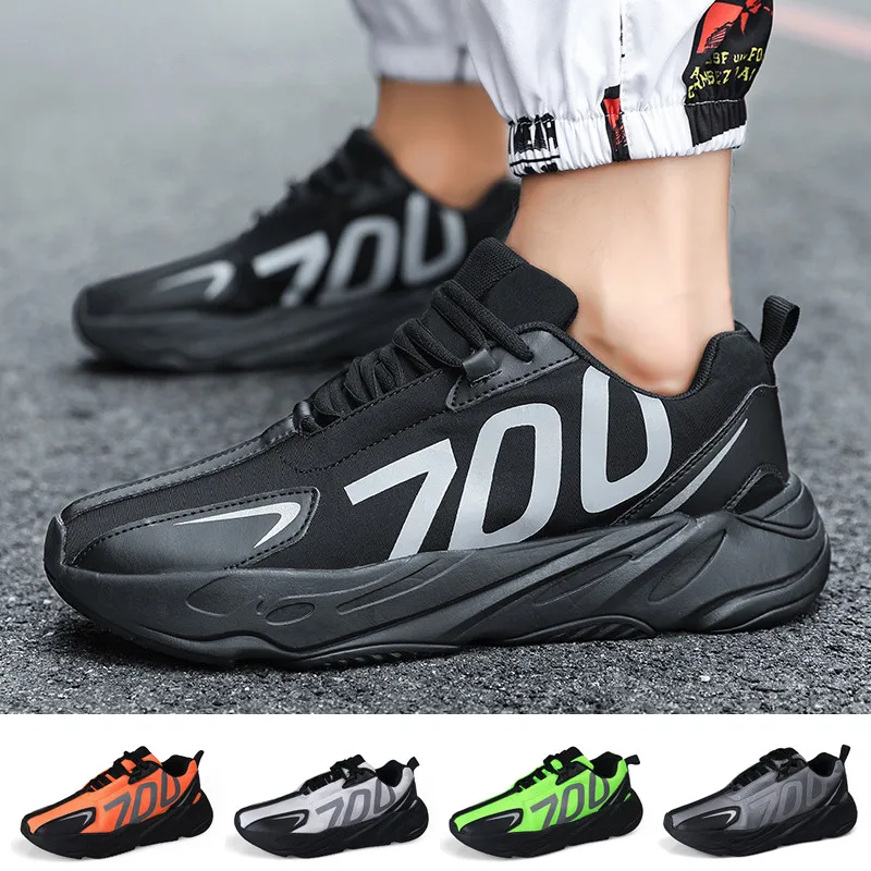 

Mens Fashion Personality Reflective Slip Design Sports Shoes Casual Running Jogging Gym Sneakers