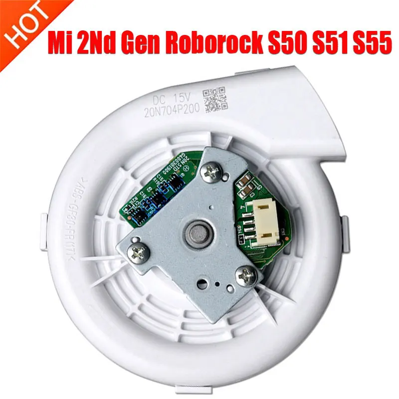 

New Fan for XIAOMI Roborock S50 S51 Robot Vacuum cleaner Spare Parts