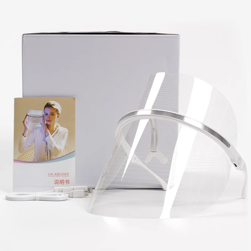  Led Mask Face Facial Mask 5 Types 7 Colors Electric Machine Light Therapy Acne Mask Neck Led Mask B