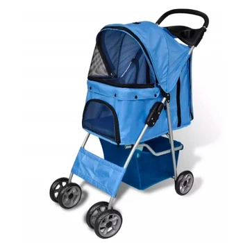 

Folding Pet Stroller Dog / Cat Travel Carrier