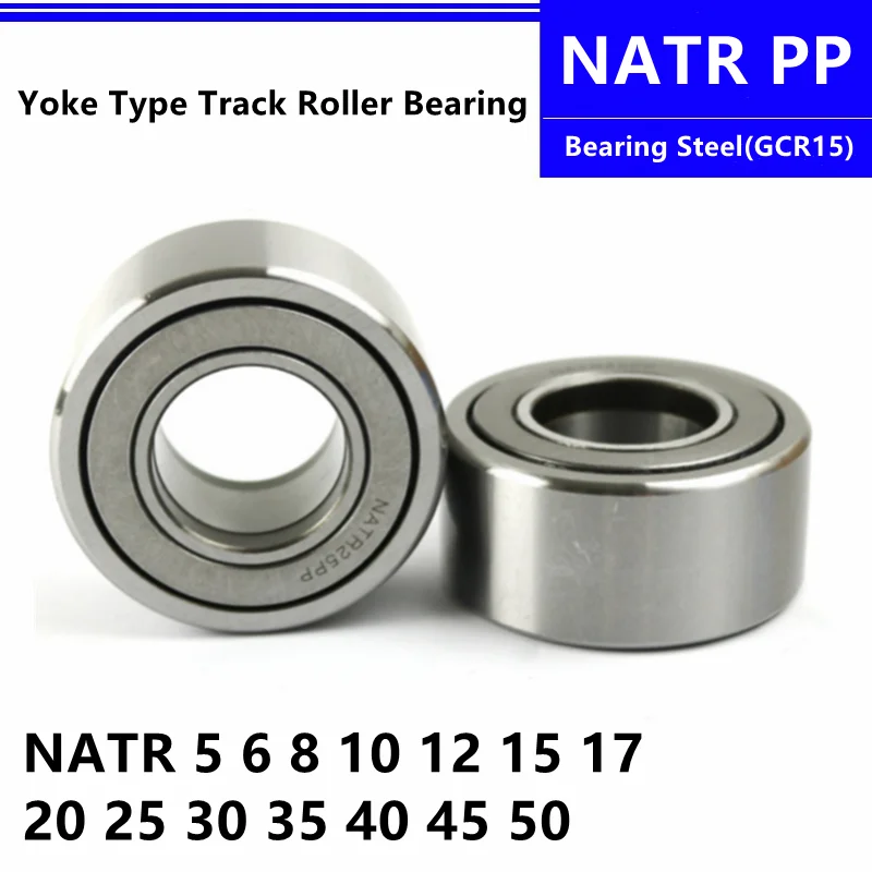 Yoke tipo de Rolamento de Rolos de Pista Natr5 Natr6 Natr8 Natr10 Natr12 Natr15 Natr17 Natr20 Natr25 Natr30 Natr35 Natr40 Natr45 Natr50 pp