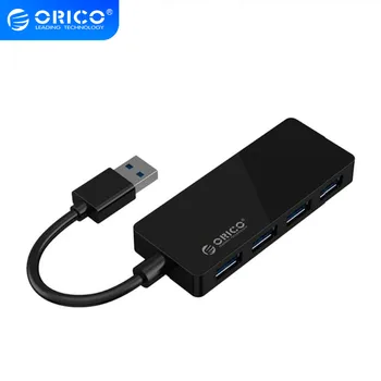 

ORICO 4 Port Micro Hub USB 3.0 HUB Splitter Portable Multi USB Adapter for Laptop Tablet PC HC4-U3