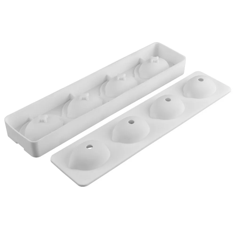 3-х мерные торт силикагель пресс-форм в форме лимона белый французский десерт DIY охраны окружающей среды формы для выпечки торта