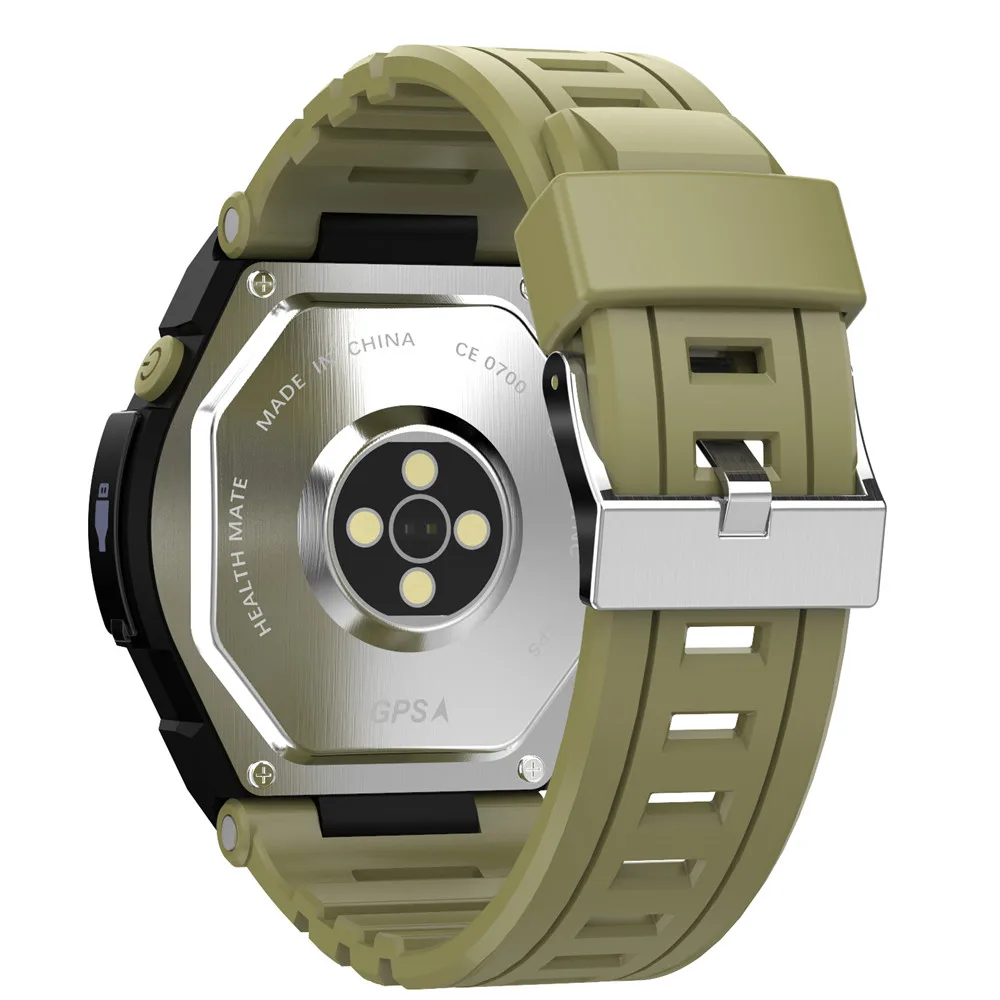 DT97 gps Смарт-часы для мужчин монитор сердечного ритма кровяное давление запись звука Компас Барометр оповещение Smartwatch VS DT98 F18