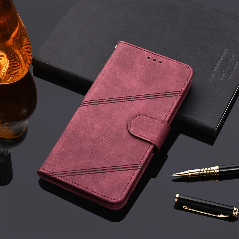 Case For Realme 9i Flip Case Leather Wallet Protective Shell Book Cover Funda For Realme 9i Coque Card Slot Capa flip phone case Cases & Covers