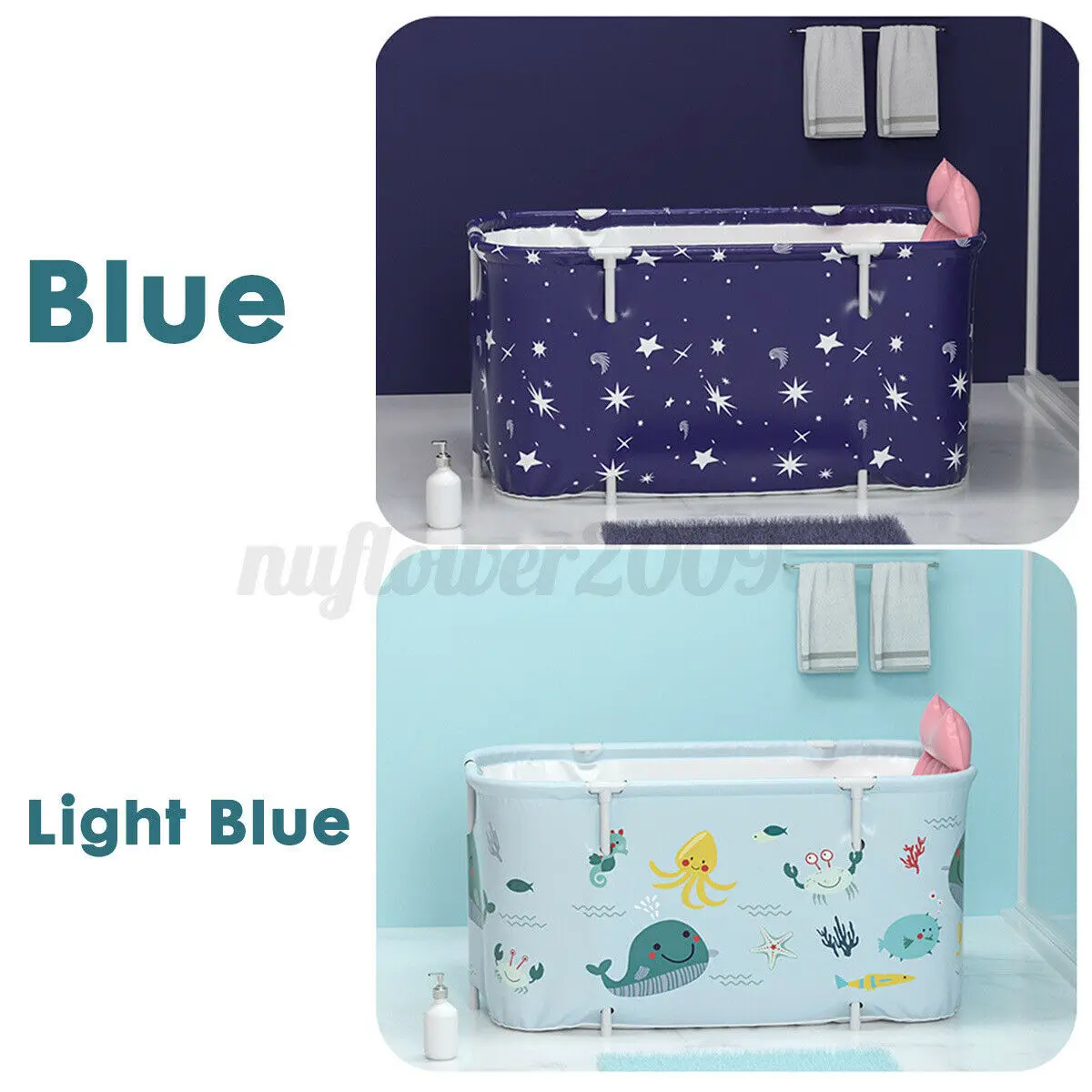 Folding Bathtub Adult Portable SPA Sauna Bathing Bucket Bathing Bucket Water Cushion Inflatable Hot Tub