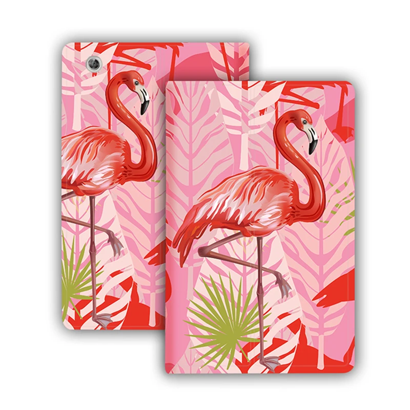 Flamingo Tablet PC case For xiaomi mi pad 4 plus PU Stand cover Case | Компьютеры и офис