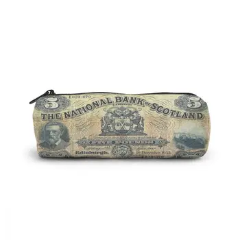 

NOISYDESIGNS Pencil Bag Cases Banknotes Print Makeup Bag Zipper for Student Stationery Bags Pillow Kit Cosmetic Bags Infantil