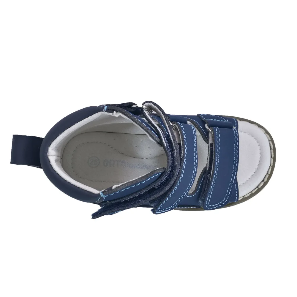 Little Kids Corrective Arch Support Orthopedic Genuine Leather Sandals Lovely Summer Open-toe Party Shoes