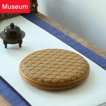 

Manual Bamboo Weaving Spirit Book Pu'er Tea Cake Box Wenwan Bamboo Weaving Accept Basket Bring Word Teahouse Tea Ceremony Parts