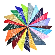 Fashion Scarf Unisex Blend Hip Hop Bandana Headwear Hair Band Scarf Neck Wrist Wrap Band Magic Head Square Scarf