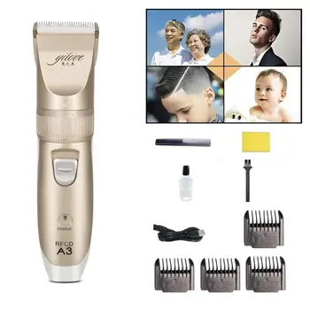 

Professional Waterproof Hair Cutting Trimmer Beard Trimer Body Face Hair Clipper Electric Hair Cutting Machine For Men Grooming